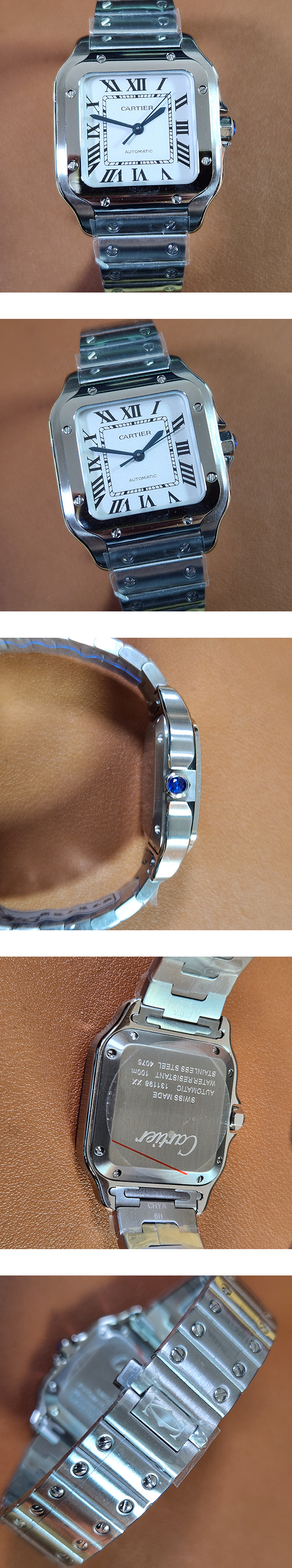 【TW工場】カルティエスーパーコピー時計 サントスWSSA0029、テレホンでご相談できる店舗